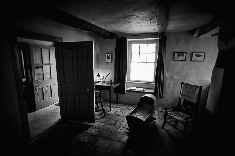 The room where Samuel Taylor Coleridge wrote many of his well known poems including parts of Kubla Khan