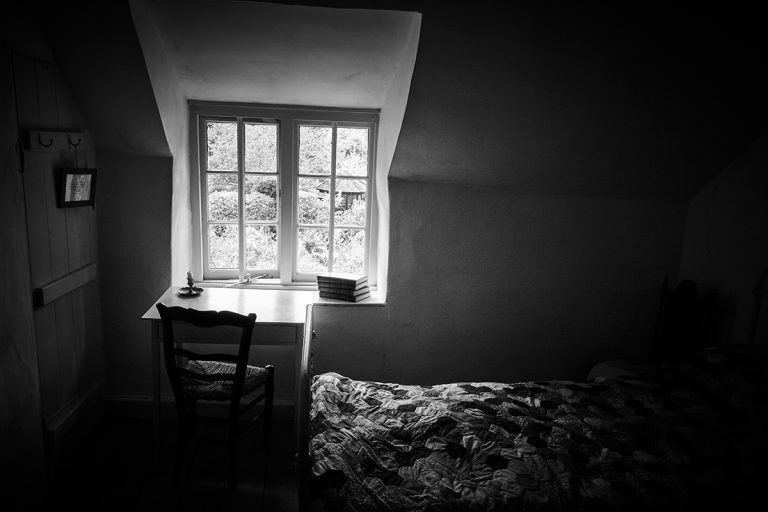 The room in which Thomas Hardy wrote ‘Far from the Madding Crowd’