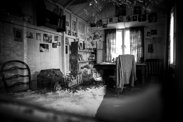The writing shed of Dylan Thomas