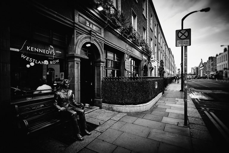 Kennedy’s Bar, Dublin – a favourite drinking establishment of Samuel Beckett when he studied at Trinity College