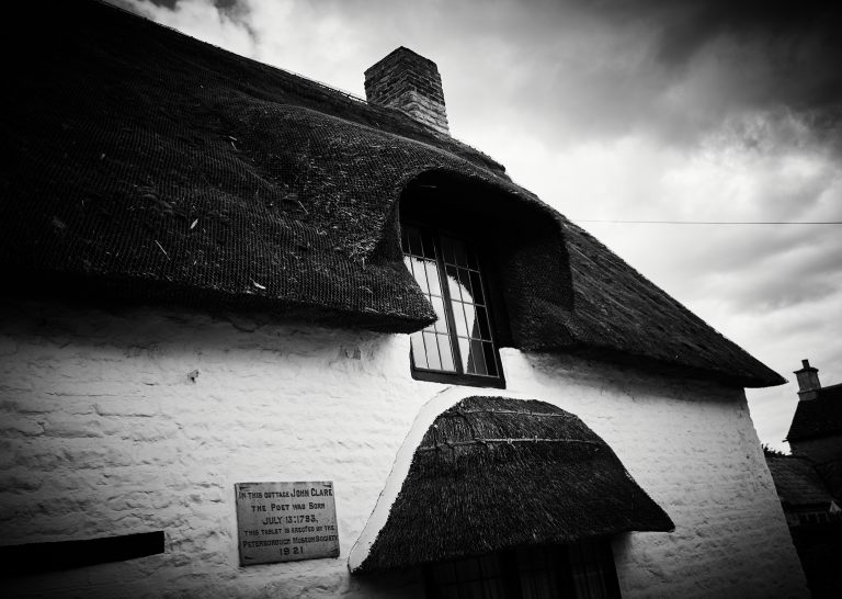 The cottage in Helpston where the poet John Clare was born