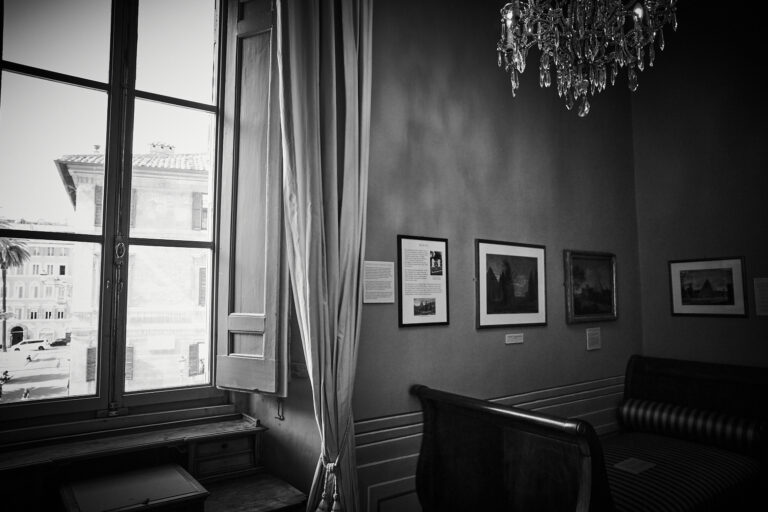 The room where the poet John Keats died on 23rd February 1821